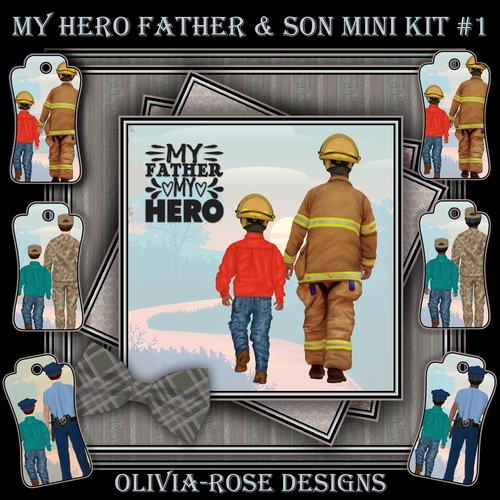 My Hero Father & Son Mini Kit #1 