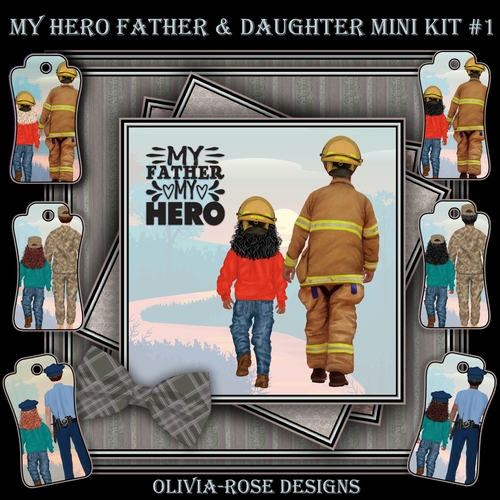 My Hero Father & Daughter Mini Kit #1 