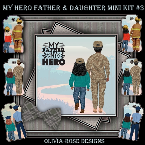 My Hero Father & Daughter Mini Kit #3 