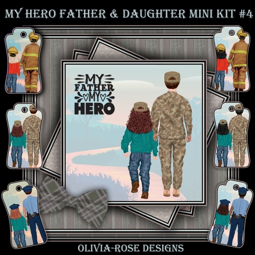 My Hero Father & Daughter Mini Kit #4 