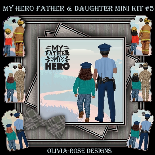 My Hero Father & Daughter Mini Kit #5 