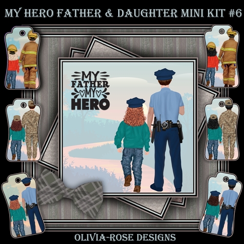My Hero Father & Daughter Mini Kit #6 