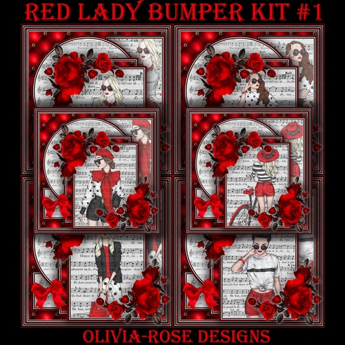 Red Lady Bumper Kit #1   