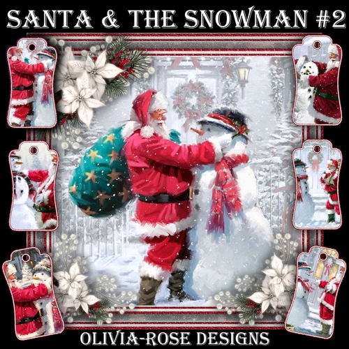 Santa & The Snowman Mini Kit #2   