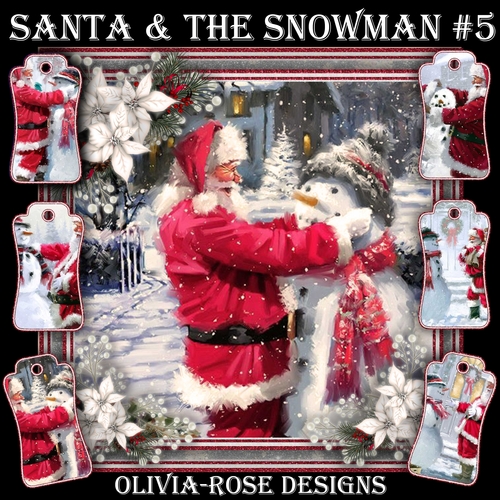 Santa & The Snowman Mini Kit #5   