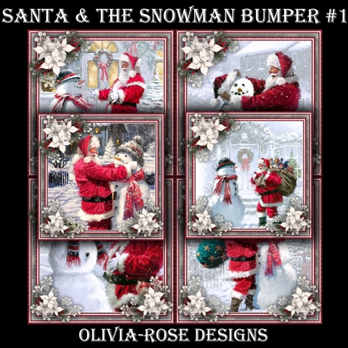 Santa & The Snowman Bumper Kit #1   