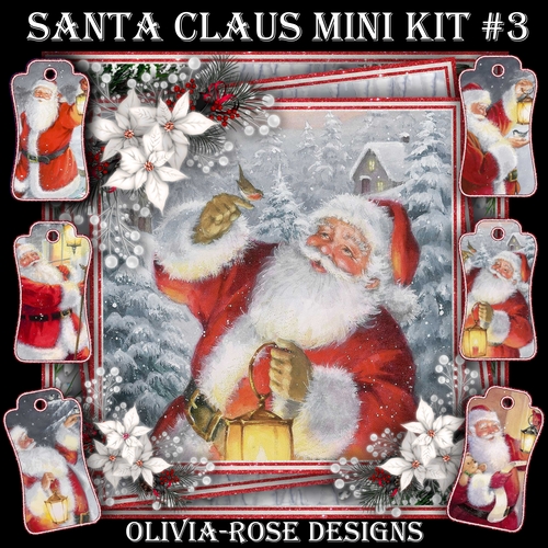 Santa Claus Mini Kit #3   