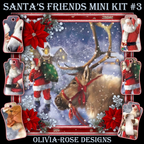 Santas Friends Mini Kit #3  