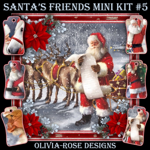 Santas Friends Mini Kit #5  