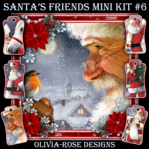 Santas Friends Mini Kit #6  