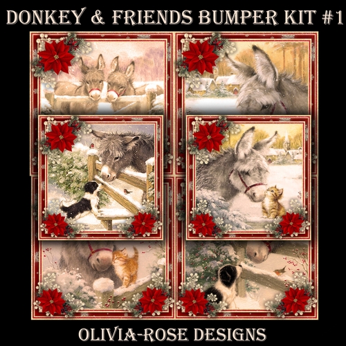 Donkey & Friends Bumper Kit #1  