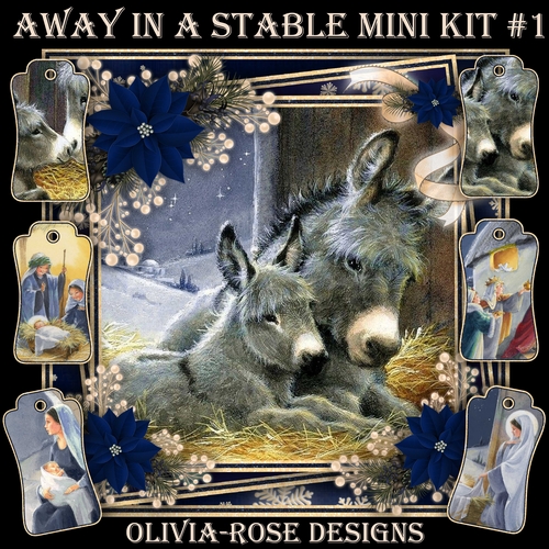 Away in A Stable Mini Kit #1  