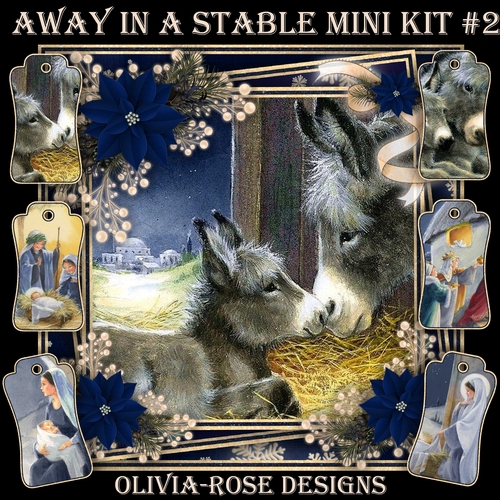 Away in A Stable Mini Kit #2  