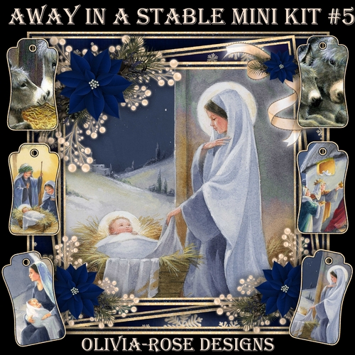 Away in A Stable Mini Kit #5  