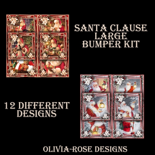 Santa Claus 1 & 2 Bumper Kit *    12 different kits**