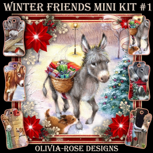Winter Friends Mini Kit #1  