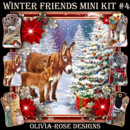 Winter Friends Mini Kit #4  