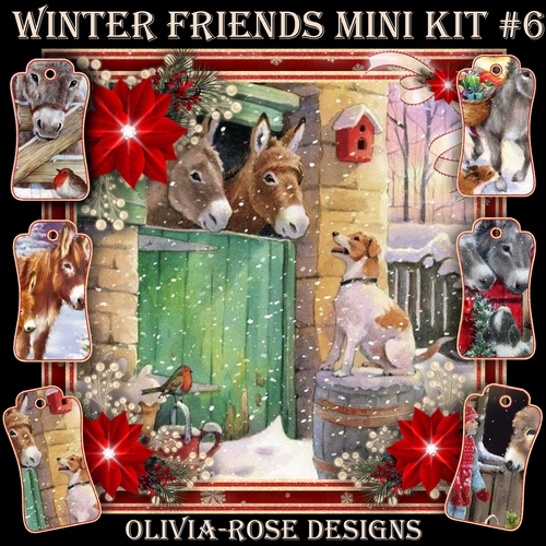 Winter Friends Mini Kit #6  