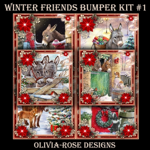 Winter Friends Bumper Kit #1 *   