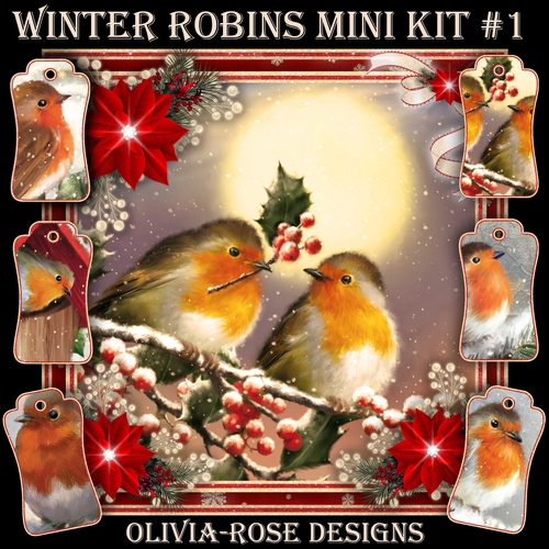 Winter Robins Mini Kit #1  