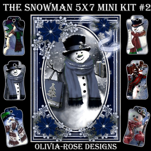 The Snowman 5X7 Mini Kit #2