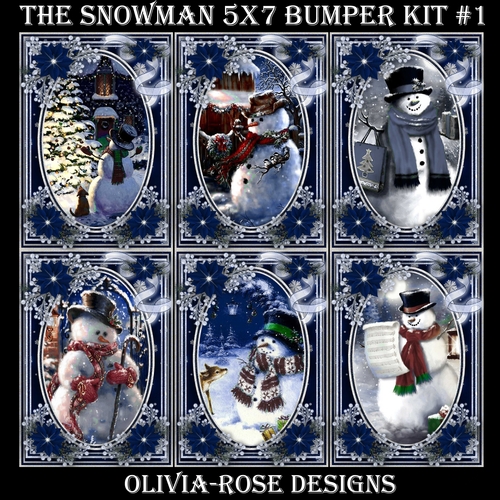 The Snowman 5X7 Bumper Kit #1