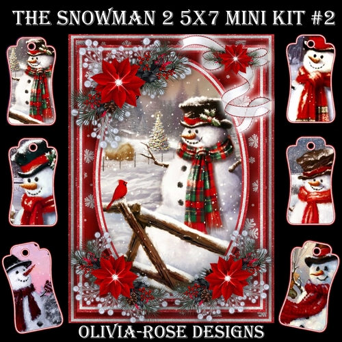 The Snowman 2 5X7 Mini Kit #2