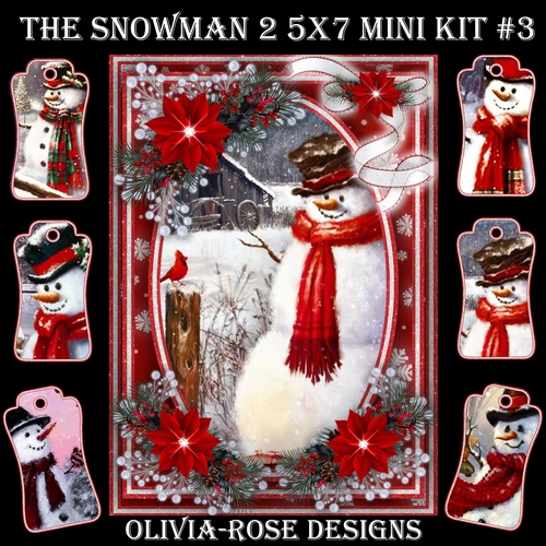 The Snowman 2 5X7 Mini Kit #3