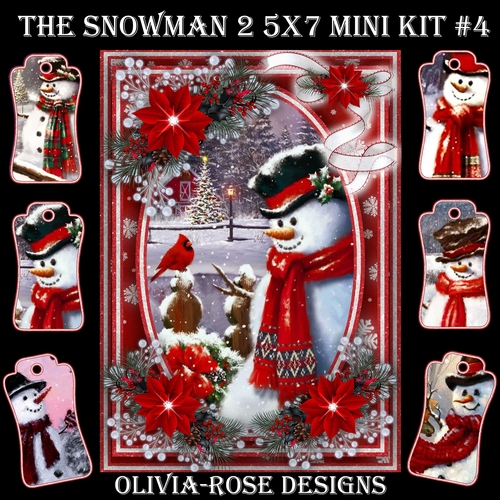 The Snowman 2 5X7 Mini Kit #4