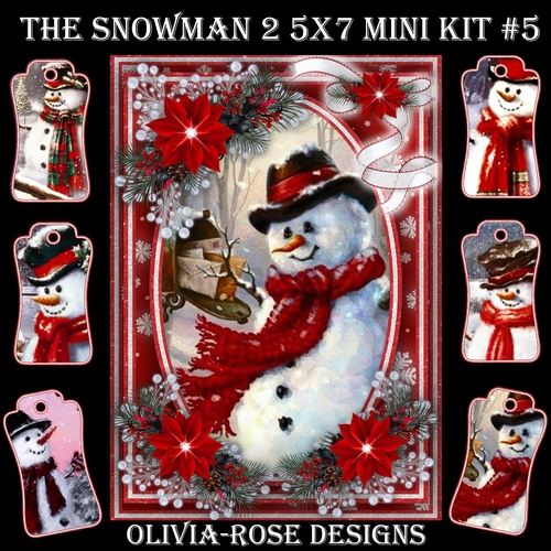 The Snowman 2 5X7 Mini Kit #5