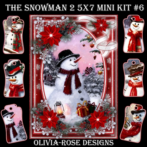 The Snowman 2 5X7 Mini Kit #6