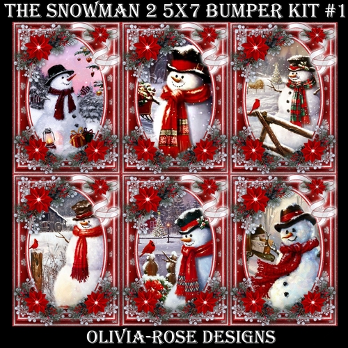 The Snowman 2 5X7 Bumper Kit #1