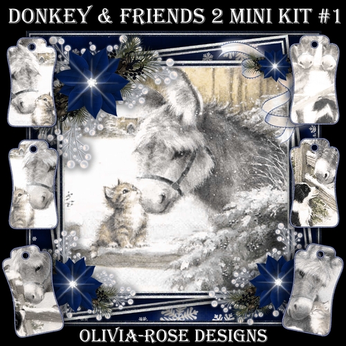 Donkey & Friends 2  Mini Kit #1  