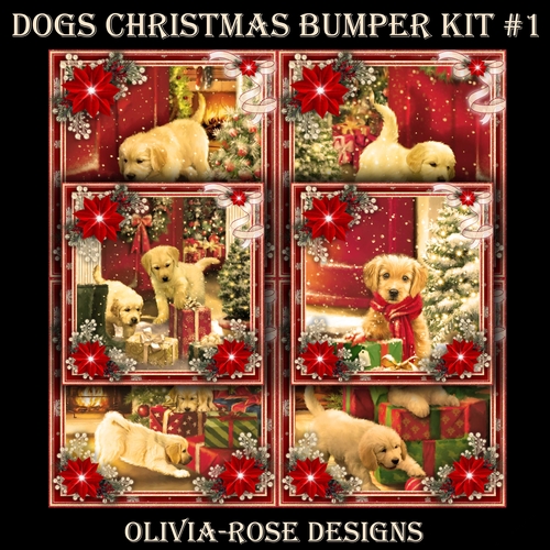 Dogs Christmas Bumper Kit #1   