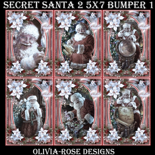 Secret Santa 2 5X7  Bumper Kit #1