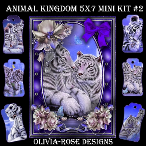 Animal Kingdom 5X7  Mini Kit #2