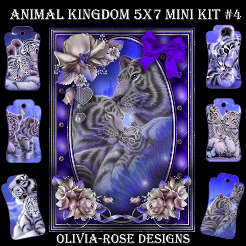 Animal Kingdom 5X7  Mini Kit #4