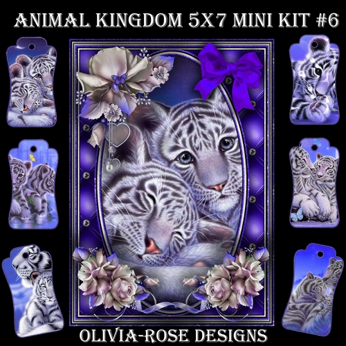Animal Kingdom 5X7  Mini Kit #6