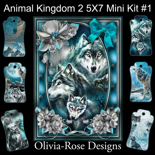 Animal Kingdom 2 5X7 Mini Kit #1