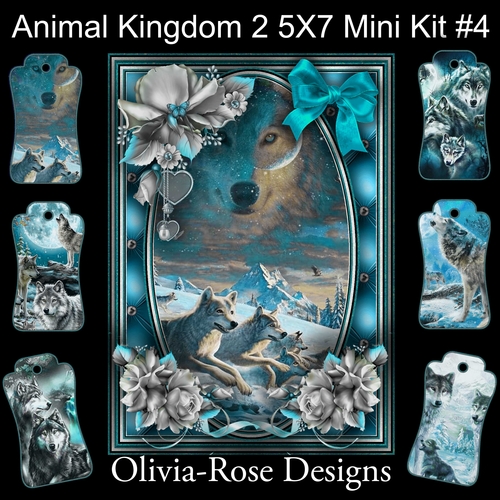 Animal Kingdom 2 5X7 Mini Kit #4