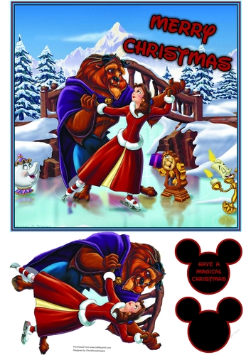 Magical Christmas Quick Card #6