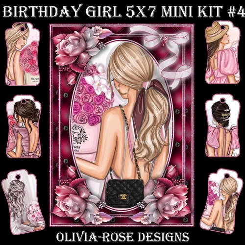 Birthday Girl 5X7 Mini Kit #4