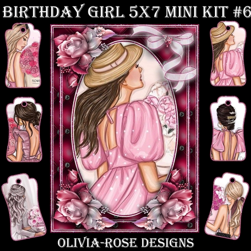 Birthday Girl 5X7 Mini Kit #6 1  