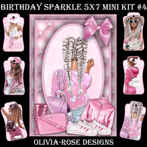 Birthday Sparkle 5X7 Mini Kit #4 1  