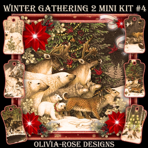 Winter Gathering 2 Mini Kit #4  