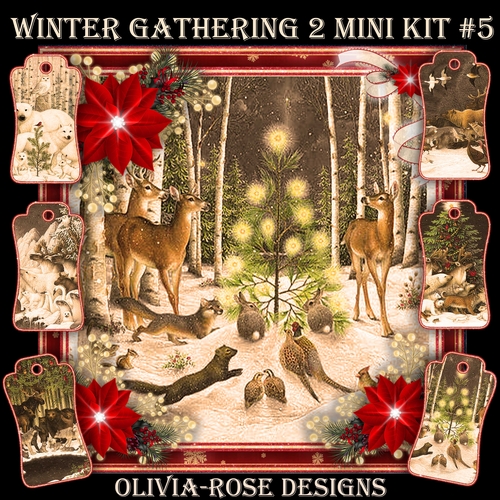 Winter Gathering 2 Mini Kit #5  