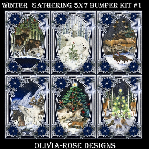 Winter Gathering 5X7 Bumper Kit #1 