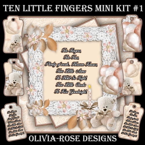 Ten Little Fingers Mini Kit #1   