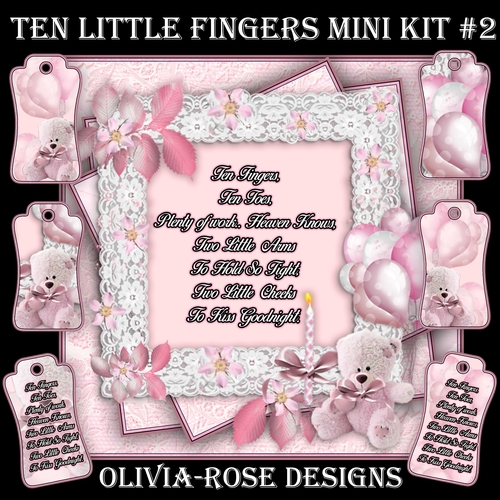 Ten Little Fingers Mini Kit #2   
