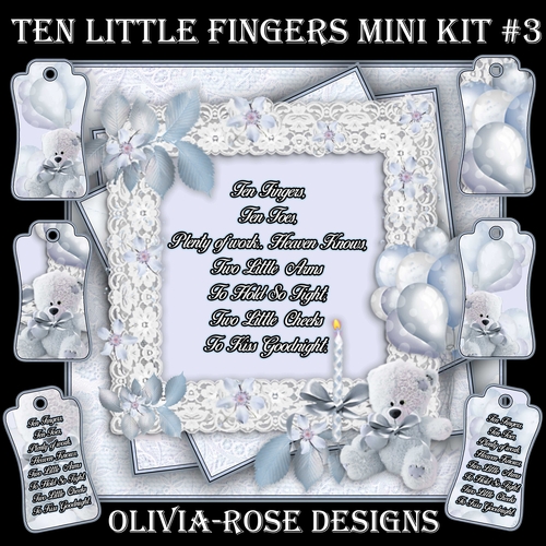 Ten Little Fingers Mini Kit #3   